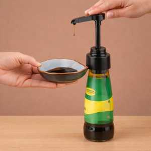 Pompa Dispenser Botol Kecap Saus Plastik Food Grade Semua Ukuran Anti Tumpah