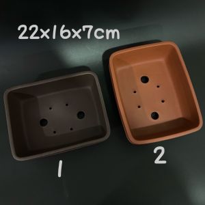 Bonsai Pot Succulent Pot Flower Pot Ceramic pot Purple Clay/紫砂盆 陶瓷花盆 盆景盆 盆栽花盆 多肉花盆 medium Pasu Bonsai midium