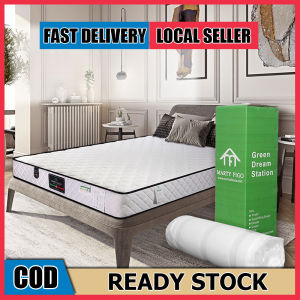 7.8 Inch foam Spring mattress Compression matress Queen warranty 10 years