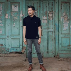 Anyway Poloshirt Navy 046