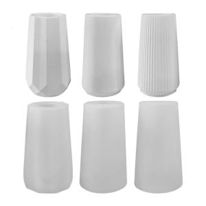 Craft Own Striped Vases with 3 Versatile Sturdy Silicone Molds Accessory for Home And Event Decoration Daily Use