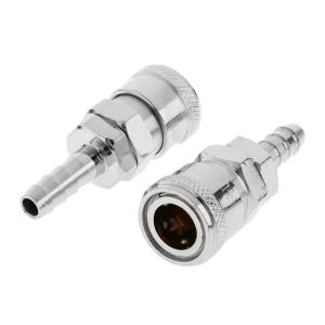 Quick Coupler Connector Angin Neple Kompresor Universal Drat 1/4 Inch