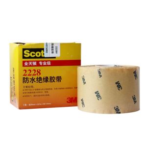 3M 2228 Rubber Mastic Tape Electrical Insulation Tape Self-fusing Weather and Moisture Resistance Power cable Jacket Seal