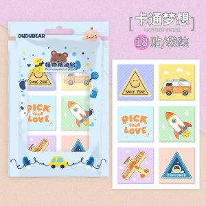 Stiker anti nyamuk / Mosquito Repellent Patch Dudu Bear Isi 18 Sticker Gambar Dino Animal etc