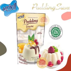 NUTRIJELL PUDDING Bubuk Susu Rasa VANILLA NUTRIJEL PUDING VANILA
