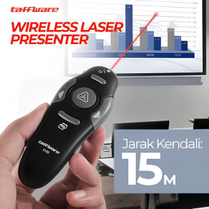 Wireless Laser Pointer Presenter Taffware RF K100 CNS
