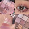 9 Color Matte Eyeshadow Palette Glitter Highlighter Shimmer Eyes Lasting Charming Makeup Eye Shadows Palette. 