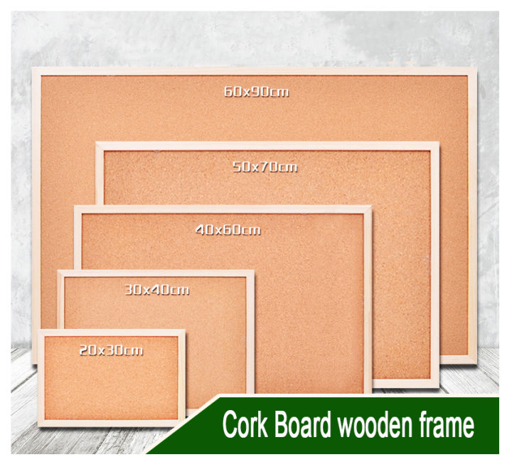 Cork Board Wooden Frame | Lazada PH