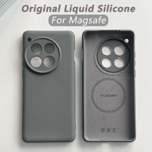 Original Liquid Silicone For Magsafe Built-in Magnetic Case For Oneplus 1+ 15 13 12 ACE 6 5 Pro Shockproof Wireless Charge Cover