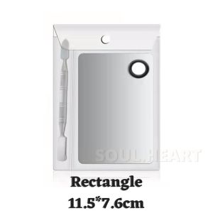 【Readystock】Makeup Foundation Mixing Palette Fix Colour Set with Spatula 粉底调色盘调和棒工具