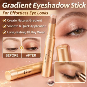 ✨ Matte Fine Shimmer Gradient Three-Color Eyeshadow Stick For Palette & Powder Portable Highlight Matte Delicate Long-Lasting With Liquid Shimmer