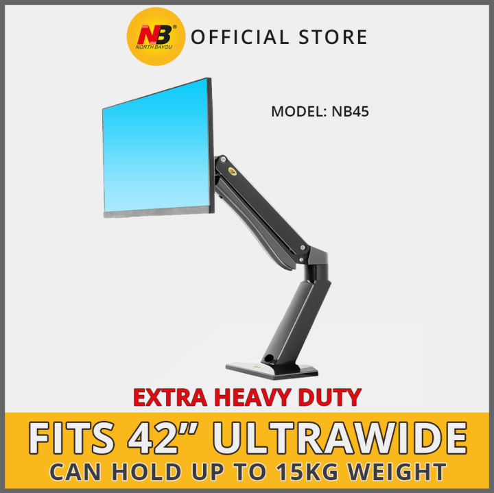 NB North Bayou HEAVY DUTY GAMING Desktop Monitor Arm 24" - 42" UP TO ...