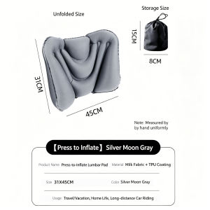 UNIDO U-Shaped Travel Neck Protection Pillow Comfortable Neck Support Flights Car Office With Free Pouch
