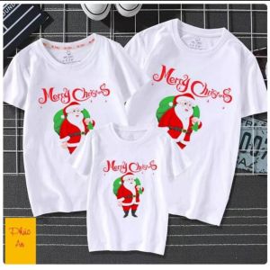 áo thun noen cho bé cho cả gia đình đủ size từ bé 6 kí - 100 kí