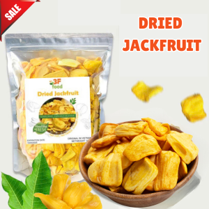 ORIGINAL 3F FOOD DRIED JACKFRUIT DRIED LANGKA CHIPS | ORGANIC JACKFRUIT CHIPS 100 - 250 - 500 GRAMS