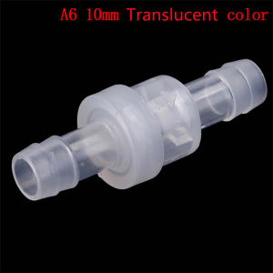 TEWUB Translucency Transparency Non-Return White For Fuel Air Liquid 4mm / 6mm / 8mm / 12mm Valves Check Valve Water Stop Valve One-way Lnline