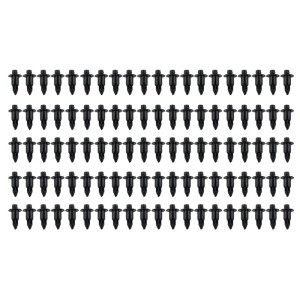 100pcs Motorcycle Fasteners Easy Installation rusts Resistant Plastic Clips Motorcycle Screw Clips for Bikes & Maintainance