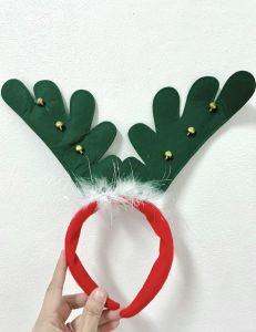 ที่คาดผมคริสมาส  ที่คาดผมปีใหม่  ที่คาดผมกวางเรนเดียร์  Christmas  Headband