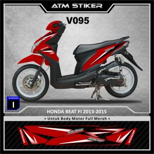 Stiker striping variasi beat fi tahun 2013-2015