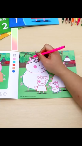 Buku Mewarna Kanak Kanak Peppa Pig Paw Patrol Hello Kitty Buku Mewarna Tadika Buku Aktiviti Belajar Melukis 3 Hingga 6 Tahun Peppa Pig Coloring Book Kids Painting Graffiti Drawing Picture Book Kindergarten Dog小猪佩奇涂色本儿童绘画涂鸦绘本幼儿园3-6岁宝宝图画册4填色套 B027