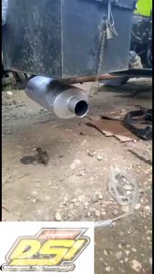 Knalpot Cung Tiga Suara Pemakaian Spesialis Truck Izuzu Elf Giga Macan Turbo