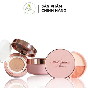 [ TĂNG SON KEM LÌ + LÕI PHẤN ] Phấn Nước Mini Garden 3 In 1 CC Cushion SPF 40+ PA
