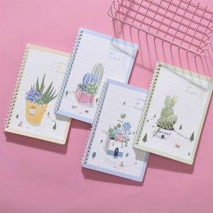 Sổ lò xo A5 kẻ ngang 120 trang 70gsm 140x207mm lò xo kép sổ kẻ ngang ghi chép tha hồ lựa chọn BAUHO