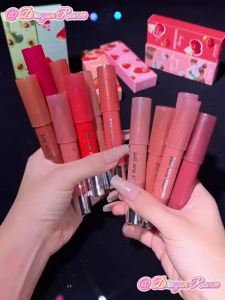 DRAGON RANEE Bright Lipstick – 12-Color Range Pearl Velvet Matte Non-Smudge Smooth Application Long-Lasting Affordable Choice