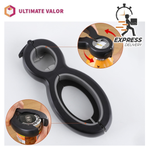 [SG SELLER] 6 in 1 Multi Opener Jar Opener Non-Slip Easy Grip Can Openers Ideal for Seniors Arthritis Suffers and Weak Hands