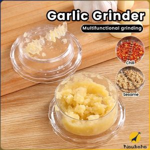 Naukaha【Ready in Stock】 Garlic Grinder Kitchen Tools Vegetable Food Chopper Cut Chili Noodles Nut Cracker Crusher