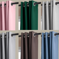 【Kurtina Sale】100% Blackout Curtain 7ft Length Double Layer with Black Liner Thermal Insulated Window Treatment Drapes Curtains Makapal At Mahaba. 