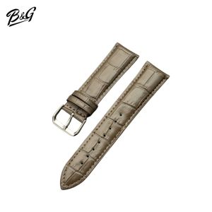 สายนาฬิกาหนังวัวแท้คุณภาพดี หลากสี แถมฟรี เครื่องมือถอดสายและสปริงบาร์