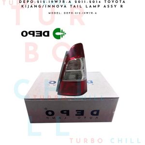 2011-2014 TOYOTA KIJANG/INNOVA TAIL LAMP ASSY R DEPO-212-19W7R-A RIGHT/ PASSENGER SIDE