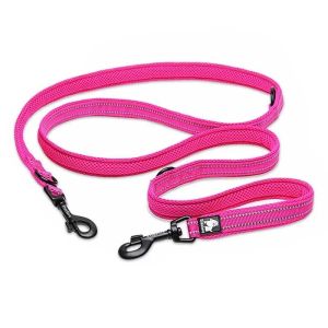 Truelove 7 In 1 Nylon Dog Leash Reflective Pattern For Walking Double Hook Multifunctional Dog Double Lead Strong Training2026