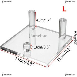 [COD] jiameitan ที่ตั้งโชว์อะคริลิคฐานยึดชั้นวางของสำหรับตัวอย่างหินแร่แร่จีโอดเครื่องประดับชั้นแสดงของสะสมขนาดเล็ก