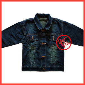 jaket denim anak jaket jeans anak laki-laki perempuan cowok cewek cowo cewe usia 5 6 7 8 9 tahun bio think scrap