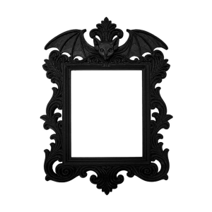 Cổ Điển Halloween Bat Hình Ảnh Hình Ảnh Khung Gothic Trang Trí Thích Hợp Cho Ma Quái Đảng treo tường Hiển Thị Home Accent