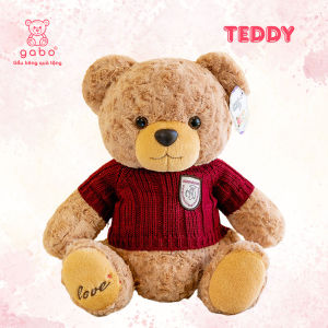 Gấu bông Teddy Áo Len Gấu Teddy nhồi bông mặc áo quà tặng sinh nhật cao cấp Hàng lᴏại 1 K2T1