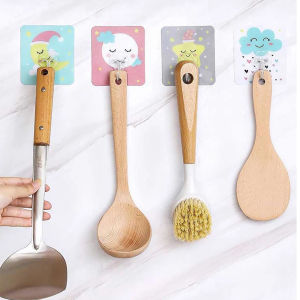 Gantungan Hook Karakter Motif Random 10 Pcs Tempel Dinding Pengait Hanger Wall Magic Kait TYG-200-1