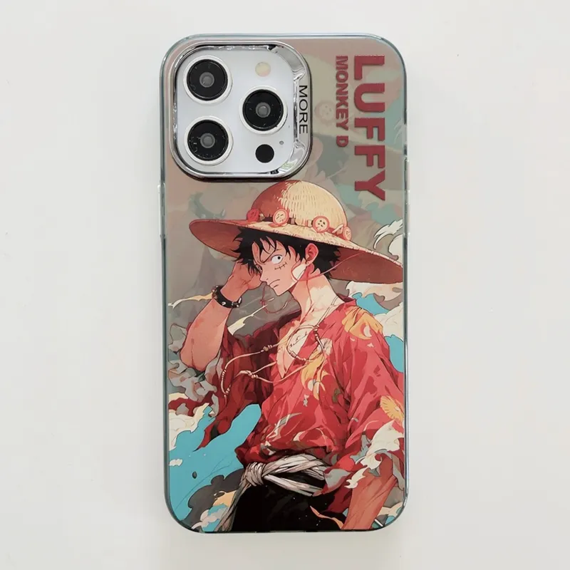 Cool One Piece Luffy Zoro Mobile Phone Case For iPhone 16 Pro Max