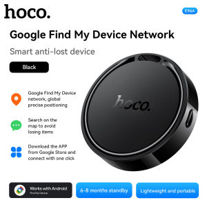 【for Android version】2025 New Hoco E96A Original 100% Android Mini Anti-Lost Device Support Google Find My Device network Android Anti-loss device Android 9 versions