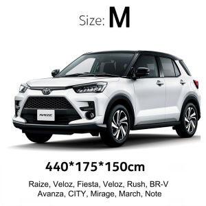 300% Thicker Toyota Car Cover Protects Against Bird Droppings Rainproof Windproof UV Protection