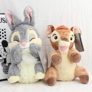 Bambi Thumper Plush Yellow Gray Bunny Stuffed Animal Cute Soft Anime Doll Party Gifts For Collectors Table Home Decor Present2026