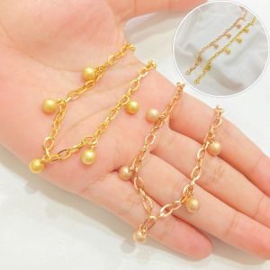 Gelang Titanium Wanita Rantai Mainan Bola Pasir K-Style Anti Karat