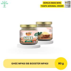 Bumbu Ghee MPASI BB Booster Garlic Grass Fed Mendukung Berat Badan Bayi / Butter mpasi bayi Ghee butter mpasi Ghee butter Ghee mpasi