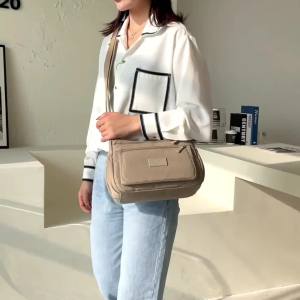 กระเป๋าสะพายข้าง Yuesite กระเป๋าสะพายไหล่กระเป๋าผู้หญิงกระเป๋าผ้ากันน้ำ Oxford กระเป๋าคุณแม่กระเป๋าคุณแม่กระเป๋าลำลองกระเป๋ามือถือ