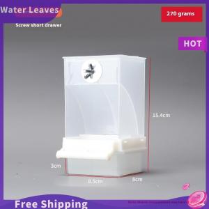 [Water]Hot Sale Freeshipping Công suất lớn chim trung chuyển Hộp chống giật gân chim thực phẩm quả bền Vẹt ăn hộp cho chim vừa nhỏ