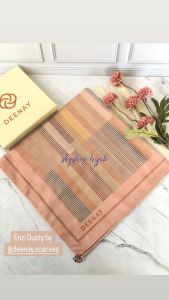 SKYSHOP HIJAB ENZI SERIES BY DEENAY SIZE 115 X115CM BAHAN VOAL FINISHING SEWING KERUDUNG SEGIEMPAT MURAH hijab