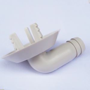 26mm/1.02in Three-jaw Drain Hose Nozzle No Leaking High Tightness For Air Conditioner System Drain Hose Connector Elbow