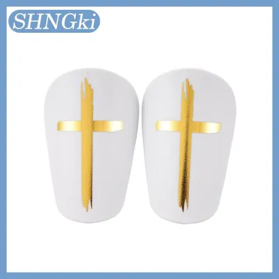 SHNGki 2Pcs Football Shin Pads Shock Absorbing Shin Pads Small Protective Leg Guards Lightweight Soccer Miniature Shin Guards